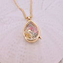 Teardrop Mother's Necklace