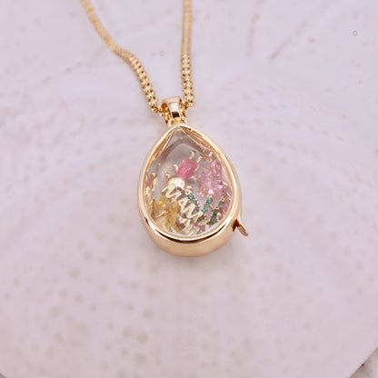Teardrop Mother's Necklace