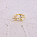 Tiny Bow Tie Ring