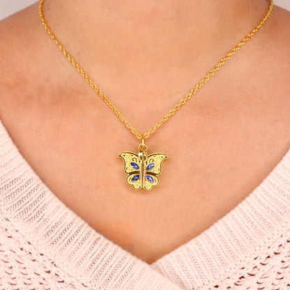 Butterfly Custom Photo Locket