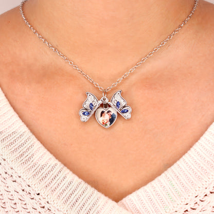 Butterfly Custom Photo Locket