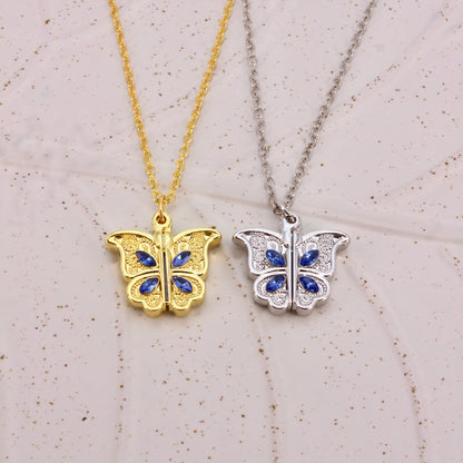 Butterfly Custom Photo Locket