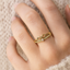 Sparkling Infinity Ring