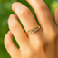 Sparkling Infinity Ring