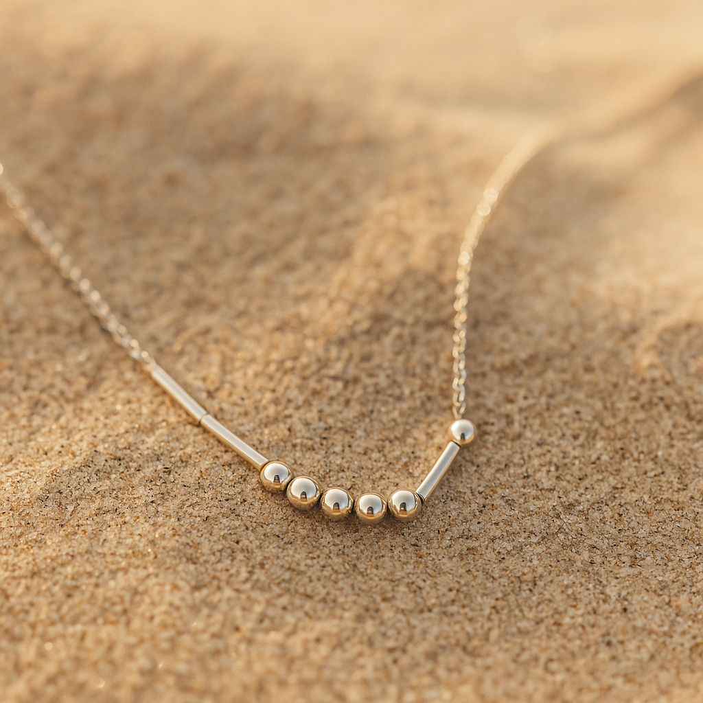 morse code necklace