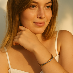 Smooth Double Bracelet