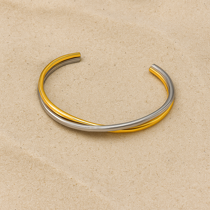 Smooth Double Bracelet