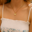 Mother of Pearl Initial Necklace