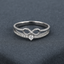 Sparkling Infinity Ring