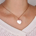 Handwriting Necklace Small Heart