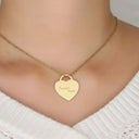Handwriting Necklace Small Heart