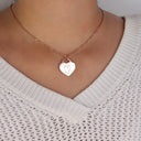 Handwriting Necklace Small Heart