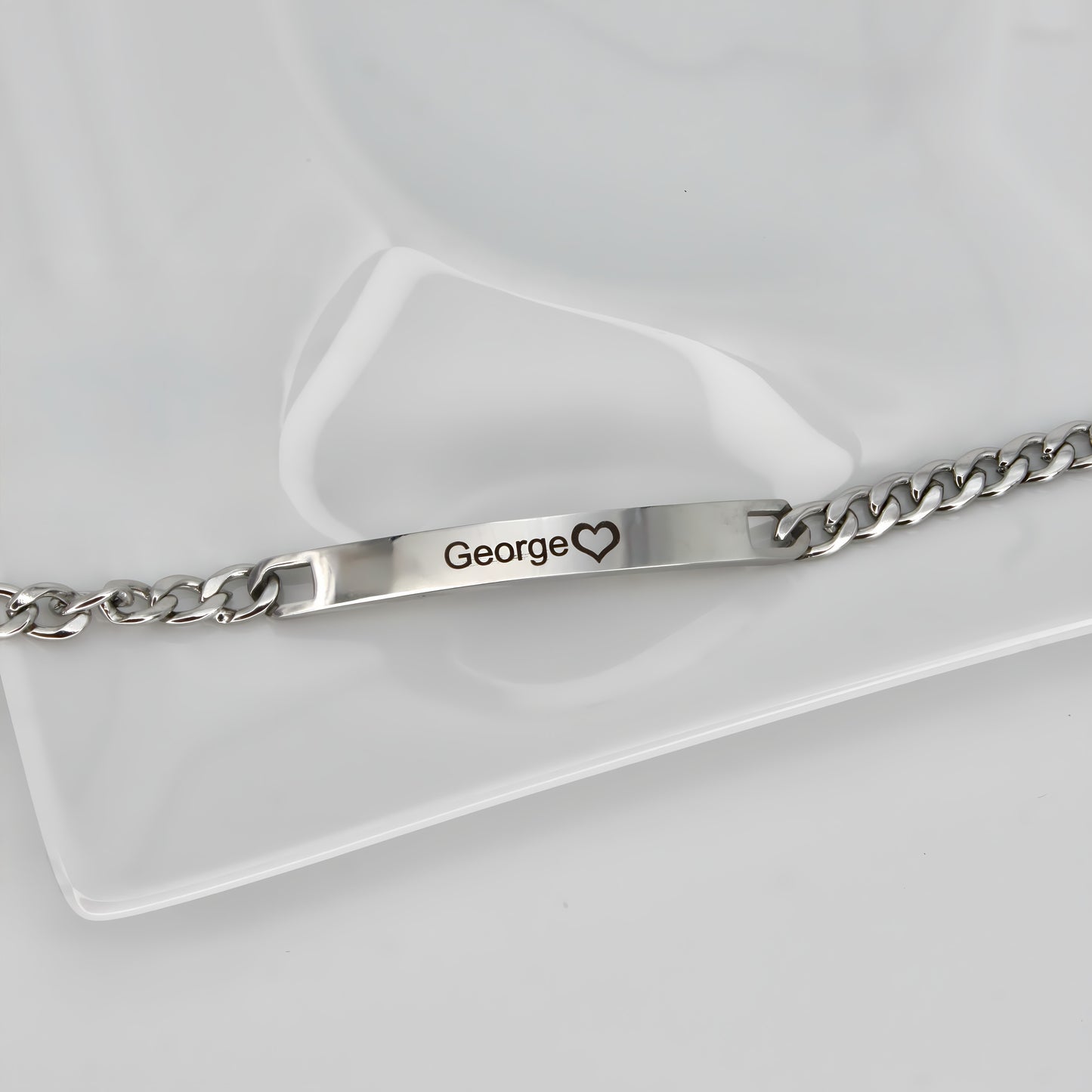 couple engraved bracelets