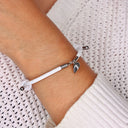 Initial Leather Couple Bracelets