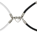 Initial Leather Couple Bracelets
