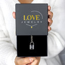 Padlock Projection Keychain