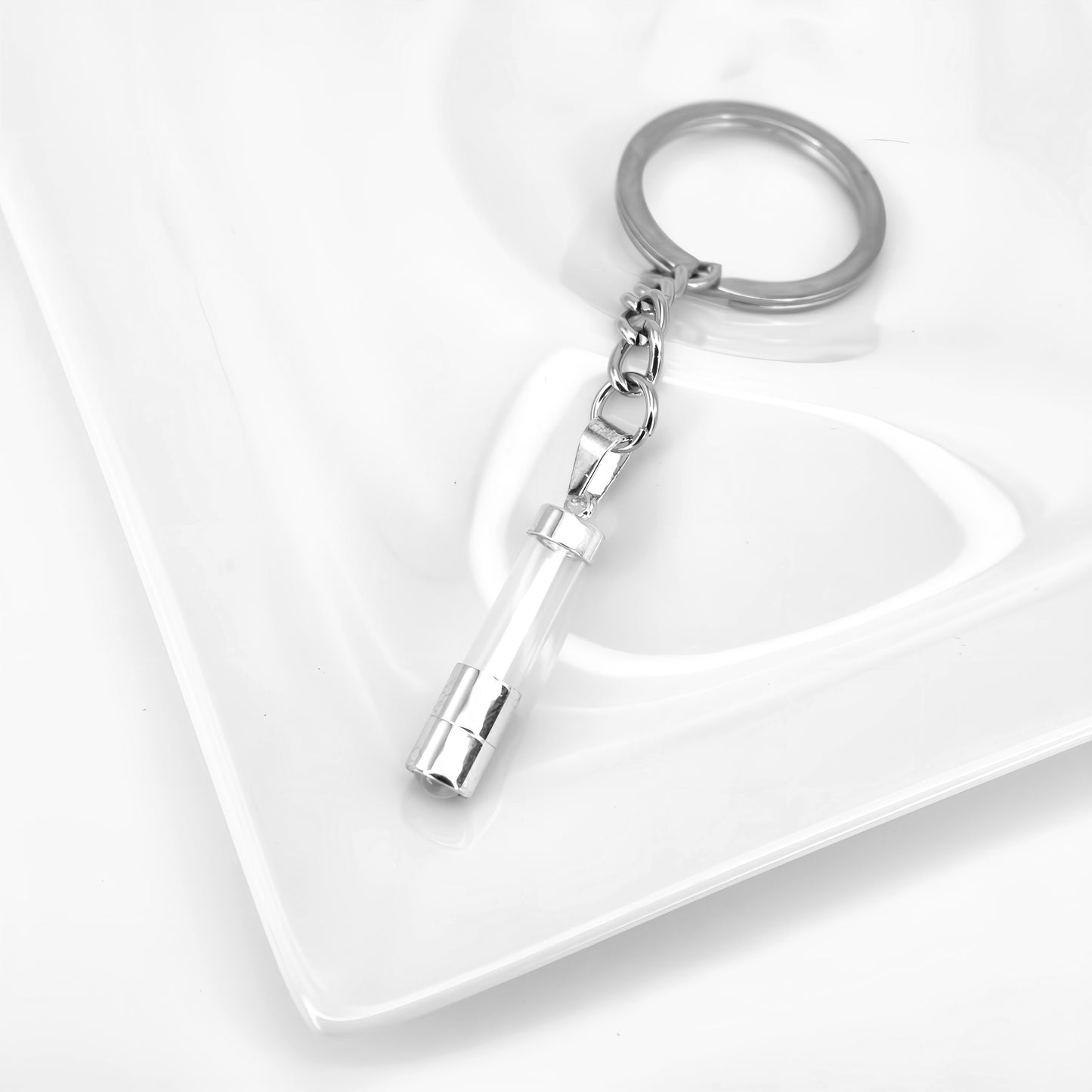 tiny container projection keychain