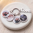 Four Memories Photo Keyring
