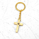 Cross Projection Keychain