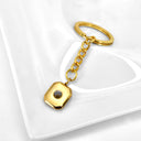 Square Projection Keychain