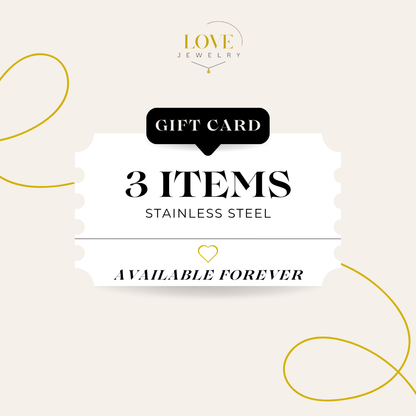Love Jewelry Gift Card