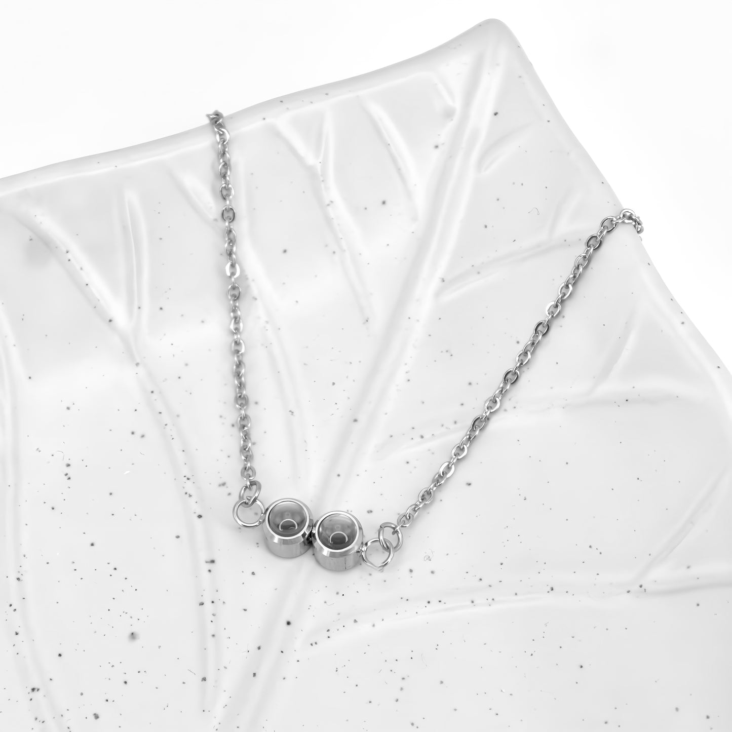 essence double projection necklace