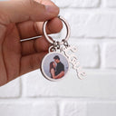 Four Memories Photo Keyring