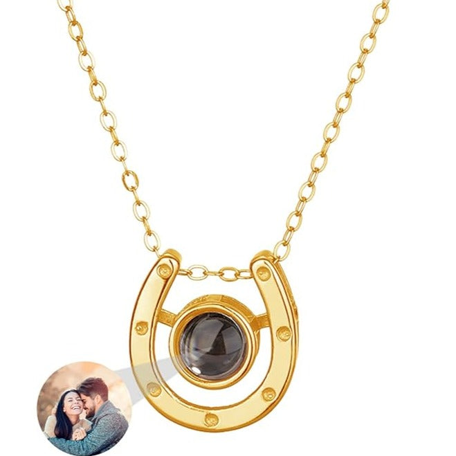 personalised projection jewelry custom photo necklace