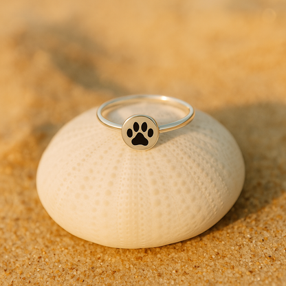 Paw Print Ring