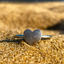 Small Heart Fingerprint Ring