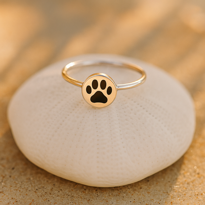 Paw Print Ring