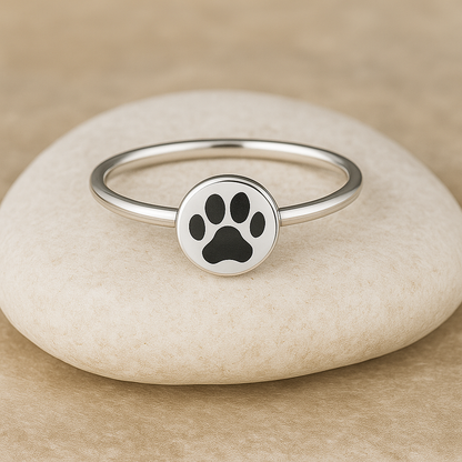 Paw Print Ring