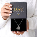 Heart Double Fingerprint Necklace