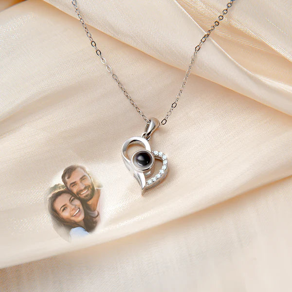 I love you projection on sale necklace