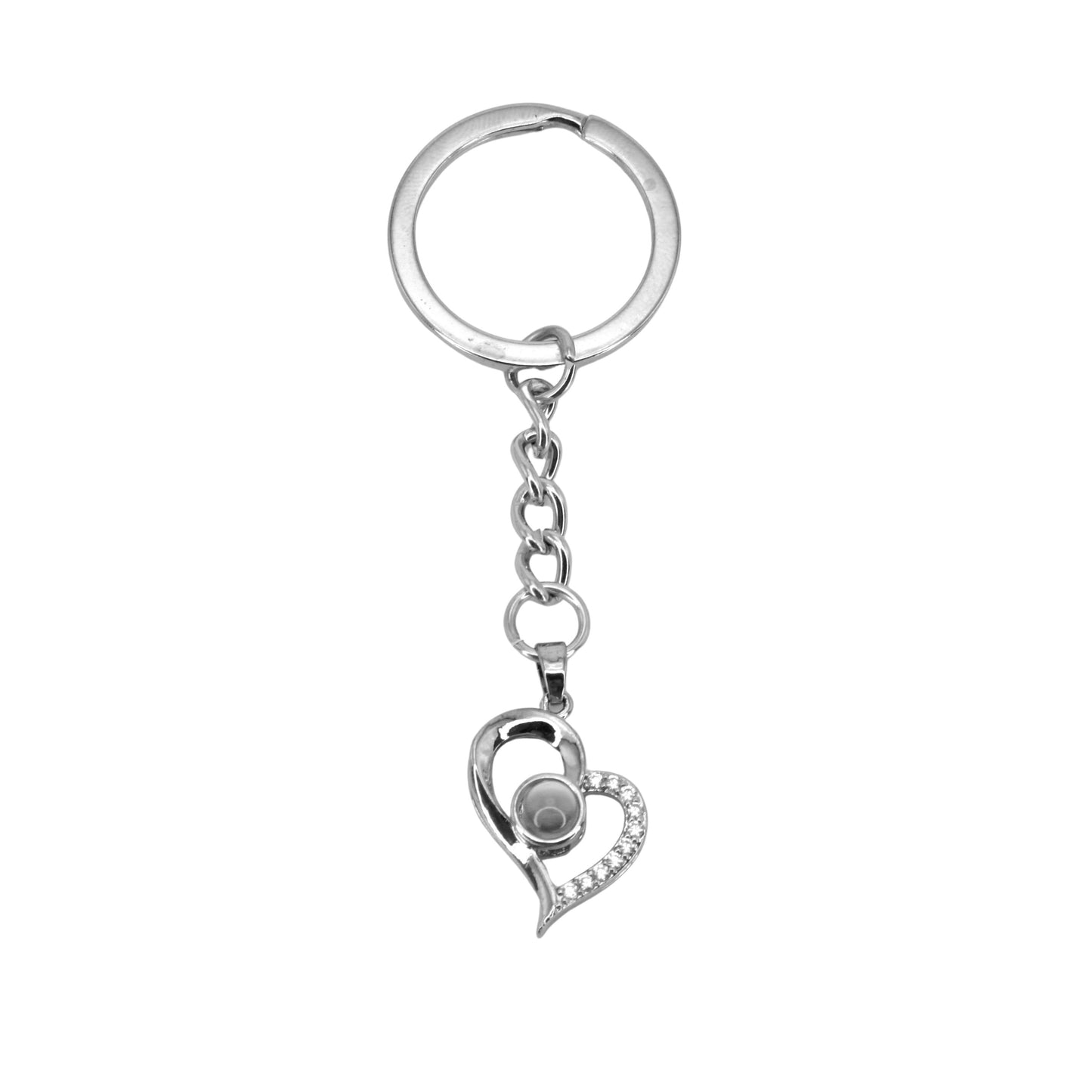 i love you projection keychain