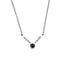 Engraved V-Style Projection Necklace
