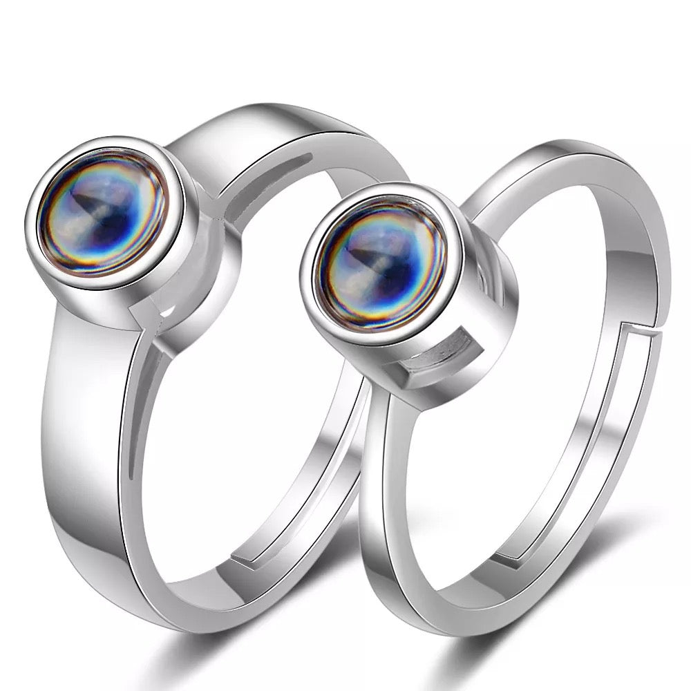 great gift idea for couples magic projection ring