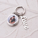 Four Memories Photo Keyring