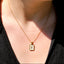 Mother of Pearl Initial Necklace