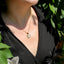 Mother of Pearl Initial Necklace