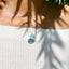Heart Fingerprint Engraved Necklace