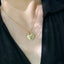 Small Heart Fingerprint Engraved Necklace