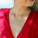 Infinity Engraved Necklace