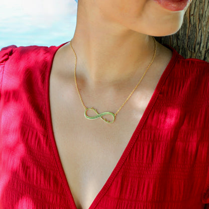 Infinity Engraved Necklace
