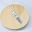 Bar Fingerprint Engraved Necklace
