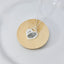 Small Heart Fingerprint Engraved Necklace