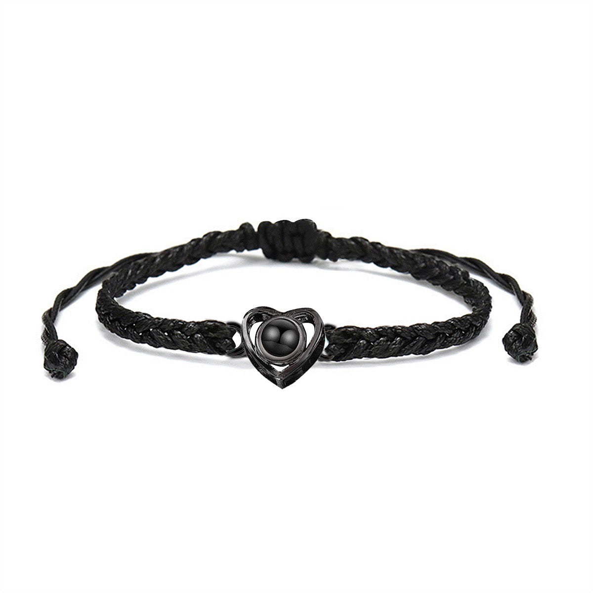 "stylish special heart rope projection bracelet for you"