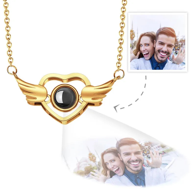 memorial photo necklace great gift idea for memorial