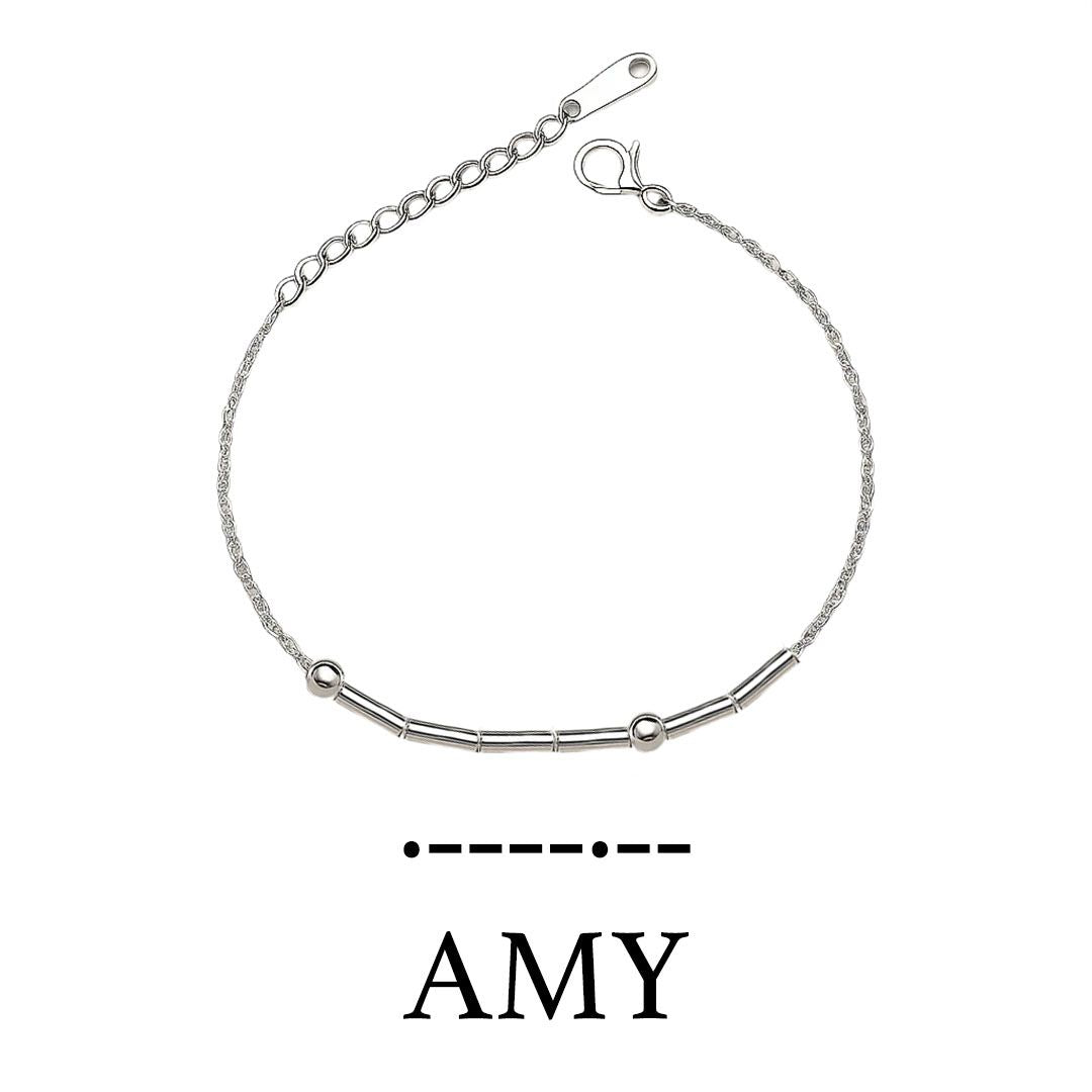 morse code bracelet