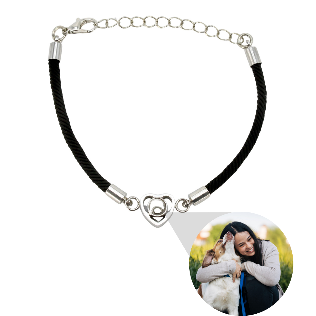 special rope heart projection bracelet